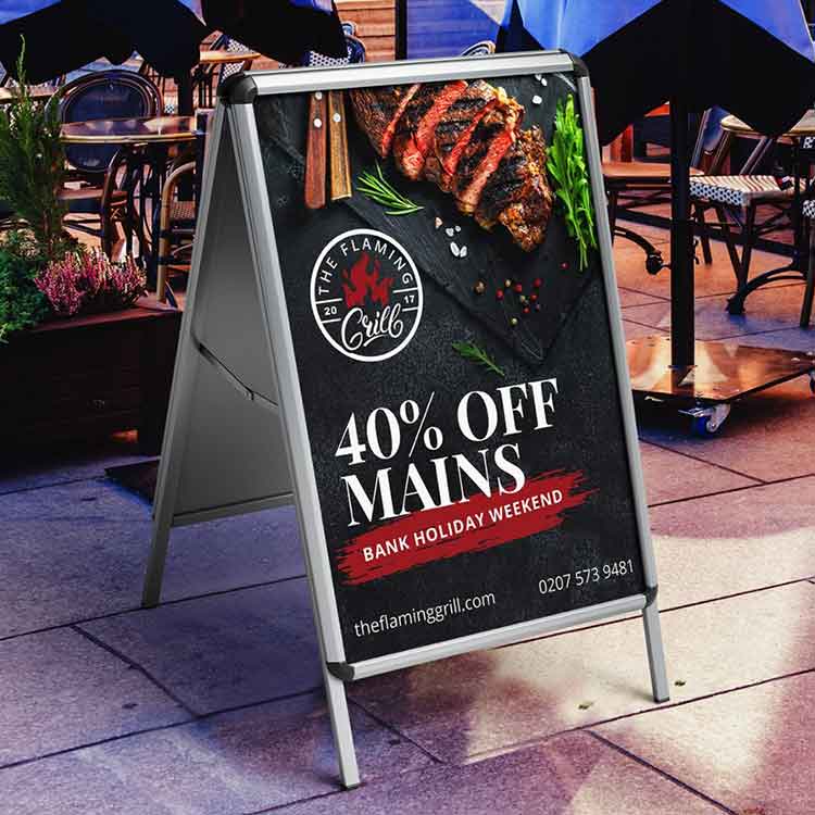 A Frames (Pavement Signs)