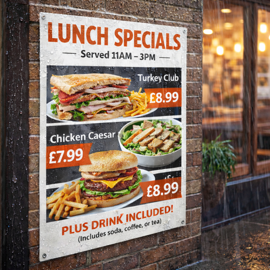 Waterproof PVC Posters