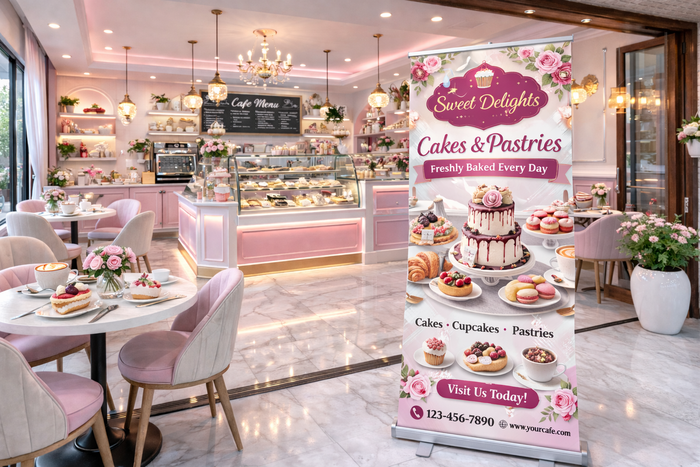 Premium Roller Banner 850mm