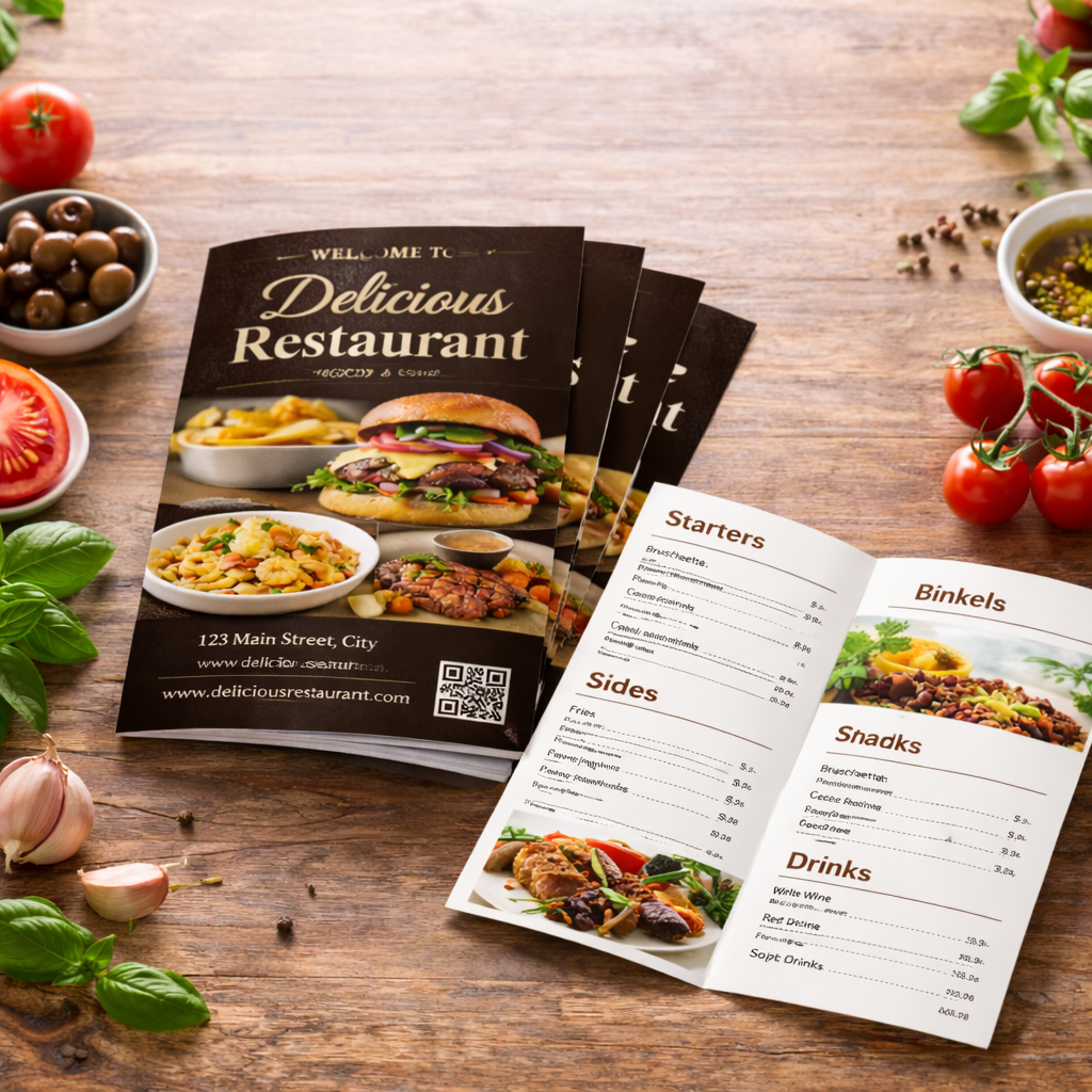 A5 Menus