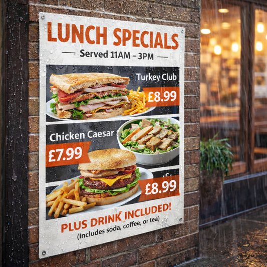 Waterproof PVC Posters
