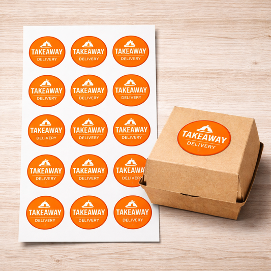 Takeaway Stickers 5mm Circle