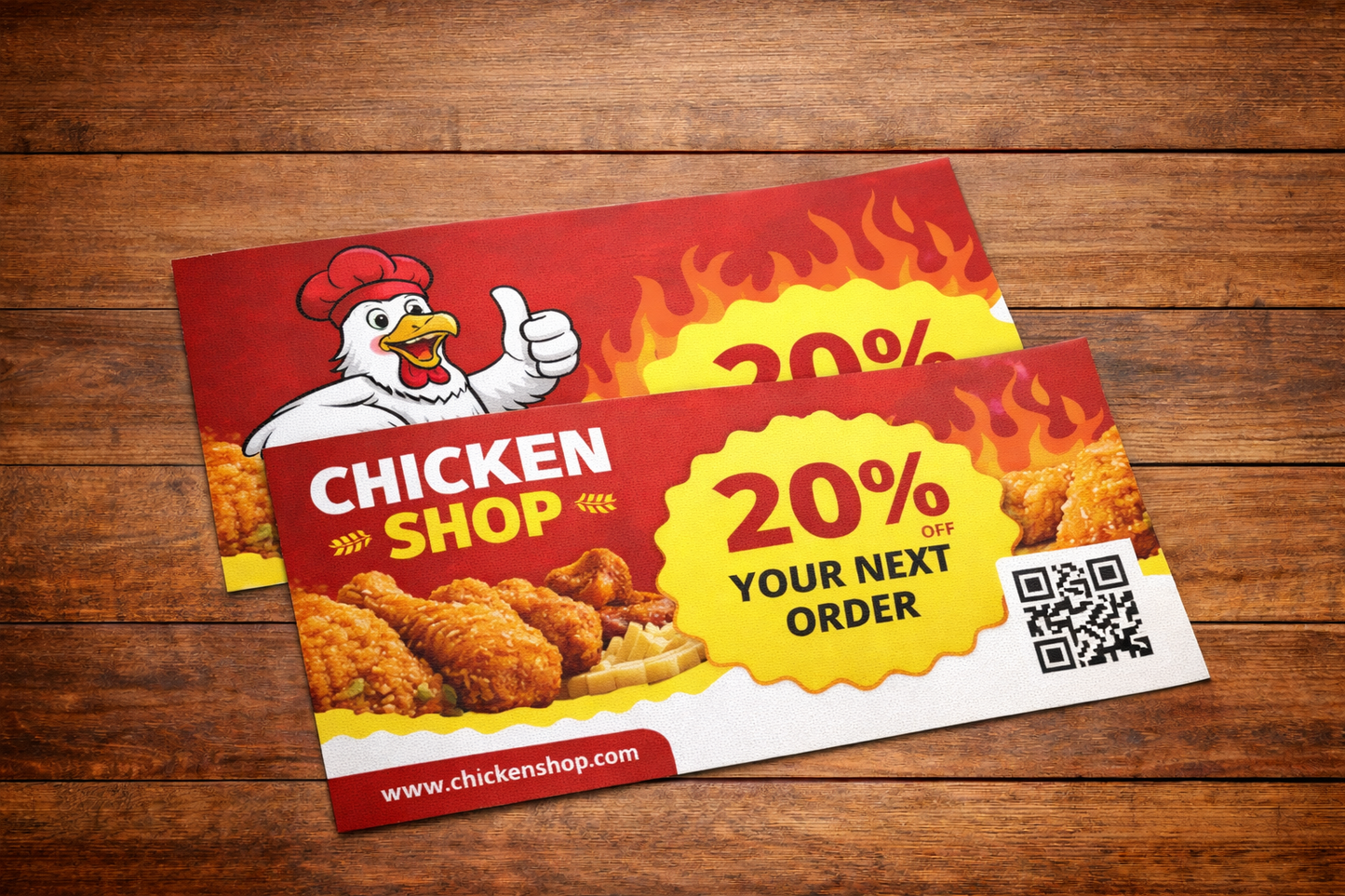 Vouchers A6 Gloss Laminated (300gsm)
